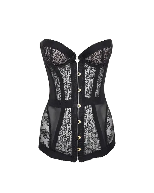 Mercy Corset Black | Agent Provocateur