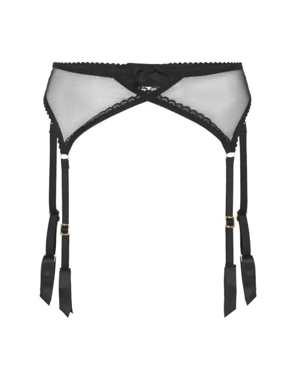 Fia Suspender Black | Agent Provocateur