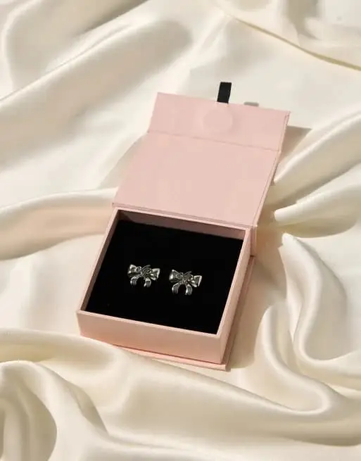 Bret Earrings Silver/Silver | Agent Provocateur